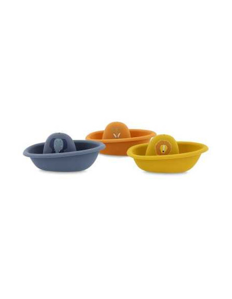 Bateaux empilables 3 pièces jouets de bain - Trixie