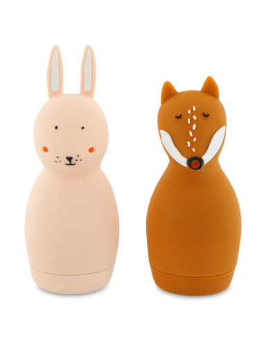 Jouets de bain aspergeur - Mrs. Rabbit & Mr. Fox - Trixie