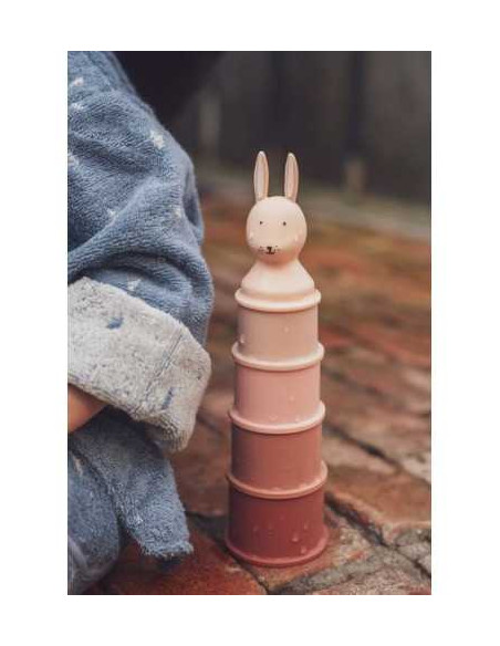 Gobelets empilables 5 pcs - Mrs. Rabbit - Trixie