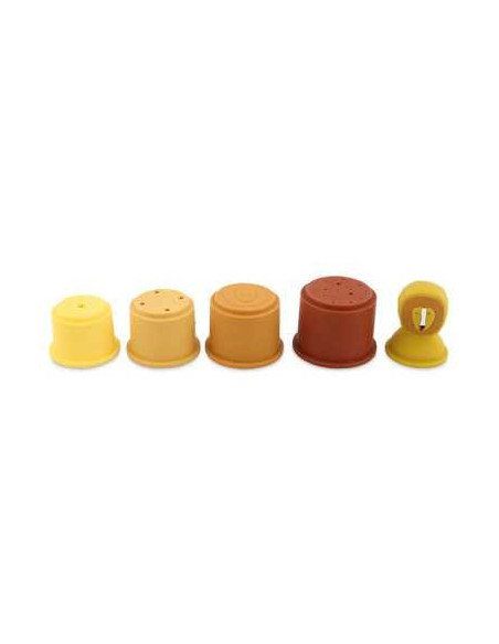 Gobelets empilables 5 pcs - Mrs. Lion - Trixie