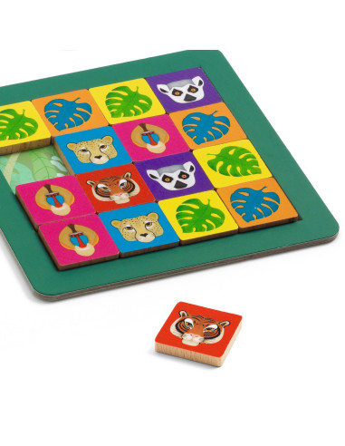 Jeu - jungle taquin - djeco