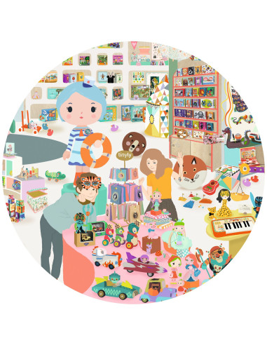 Puzzle observation - la petite boutique -100 pcs - djeco