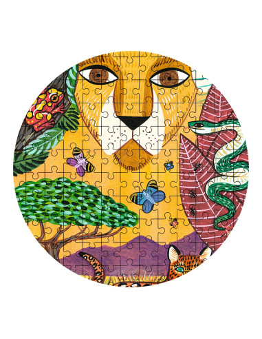Puzz'art - lion - 350 pcs - djeco