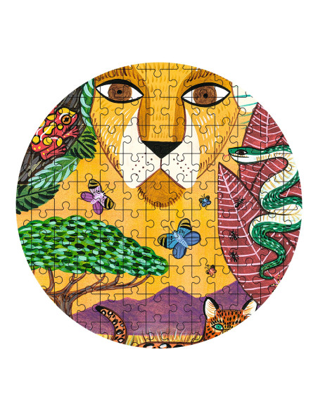 Puzz'art - lion - 350 pcs - djeco