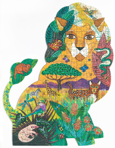 Puzz'art - lion - 350 pcs - djeco
