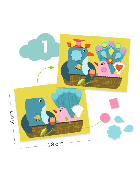Coffrets multi activites - le chat et ses amis - djeco