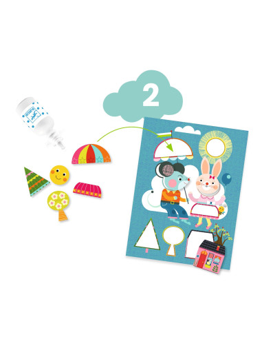 Coffrets multi activites - le chat et ses amis - djeco