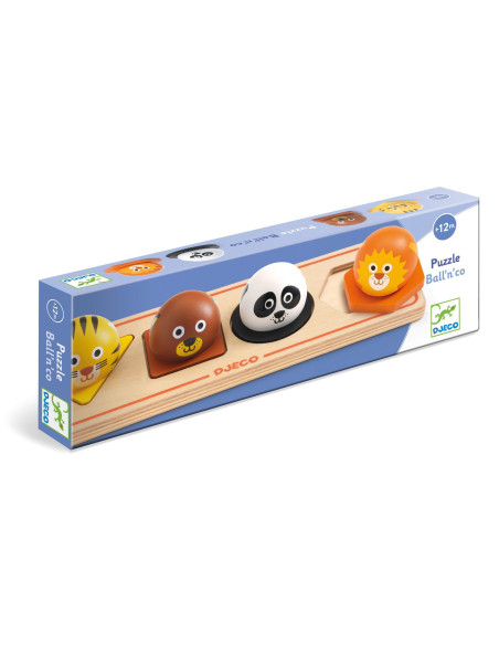 Puzzle gros boutons - ball'n'co - djeco