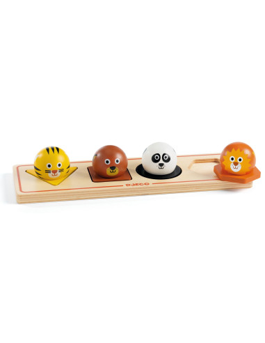 Puzzle gros boutons - ball'n'co - djeco