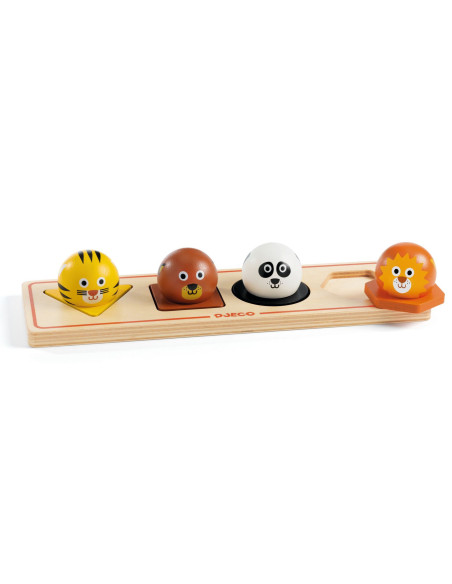 Puzzle gros boutons - ball'n'co - djeco