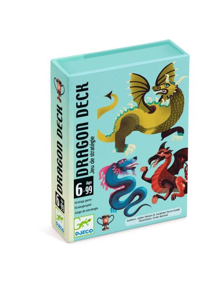 Jeu de cartes - dragon deck - djeco