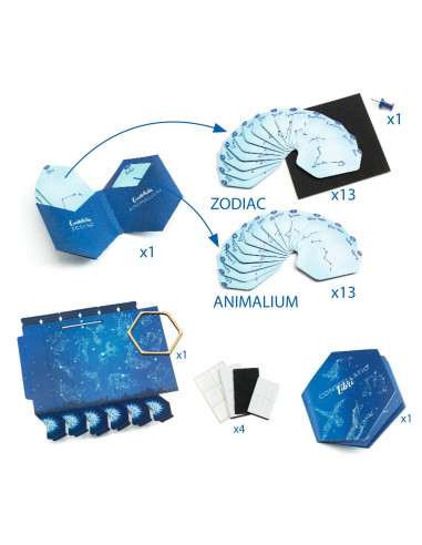 Visionneuse constellations diy - constellations - djeco