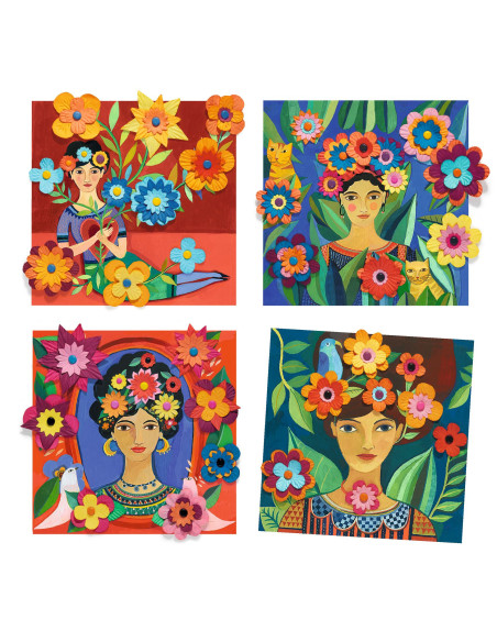 Inspired by - coyoacán - frida khalo - djeco
