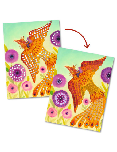 Coffrets mosaiques - créatures légendaires - djeco
