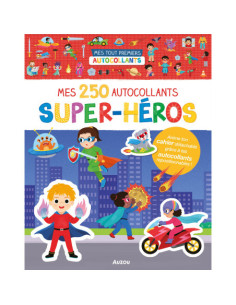 Mes tout premiers autocollants - 250 autocollants - Super-héros