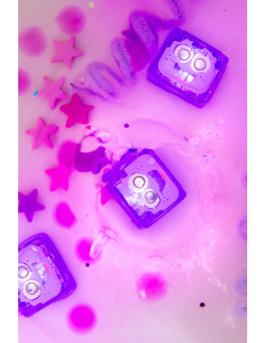 Cubes lumineux Lila violet - Glo pals