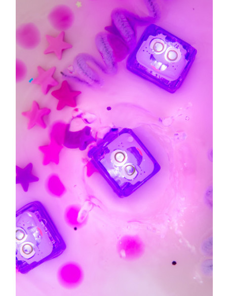 Cubes lumineux Lila violet - Glo pals