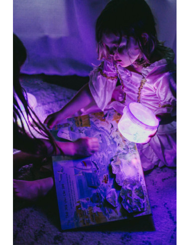 Cubes lumineux Lila violet - Glo pals