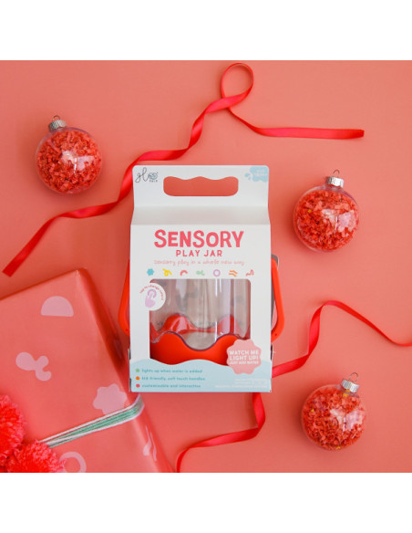 Jar sensorielle corail - Glo pals