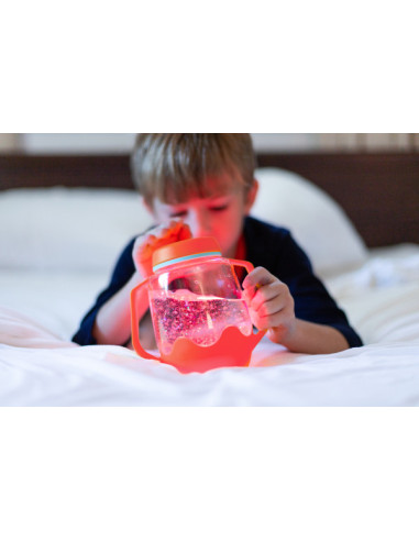 Jar sensorielle corail - Glo pals