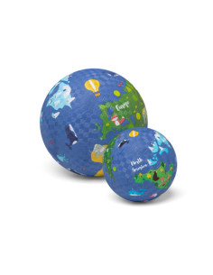 World ball - balle monde 13 cm 2