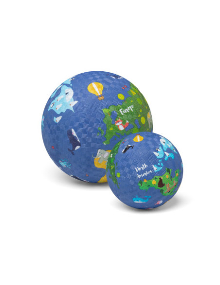 World ball - balle monde 13 cm