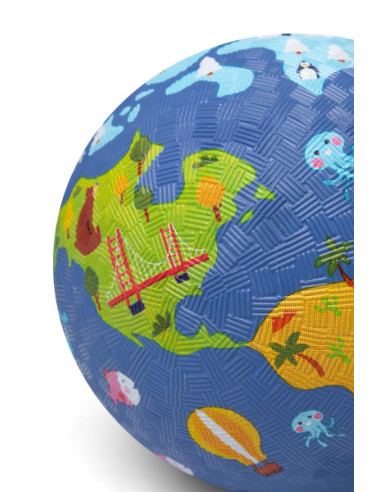World ball - balle monde 13 cm