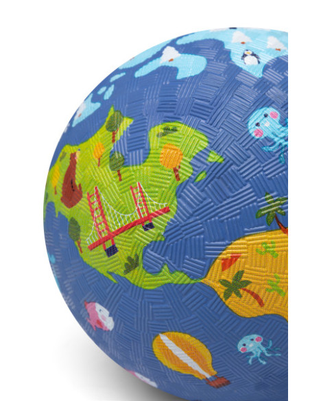 World ball - balle monde 13 cm