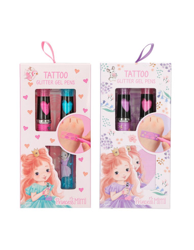 Princess Mimi Tattoo stylos gel paillettes