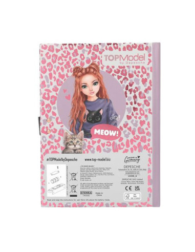 Topmodel journal secret avec son rebel kitty