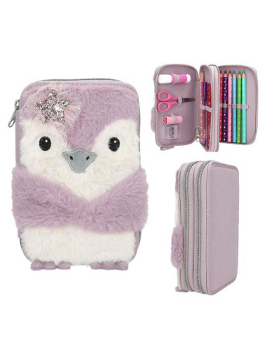 Princesse mimi trousse 2 compartiments penguin