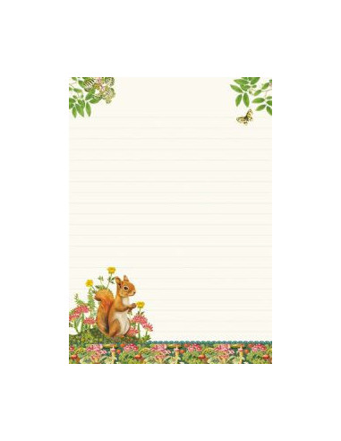 BLOC NOTES FLEURS