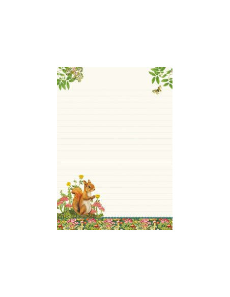 BLOC NOTES FLEURS