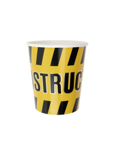 Gobelets 200ml chantier x 8