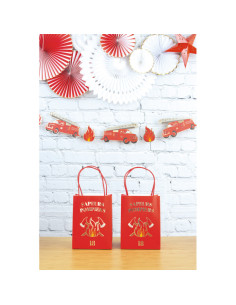 Sacs papier pompiers x 4 2