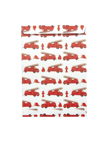 Pochettes papier pompier x 8pcs