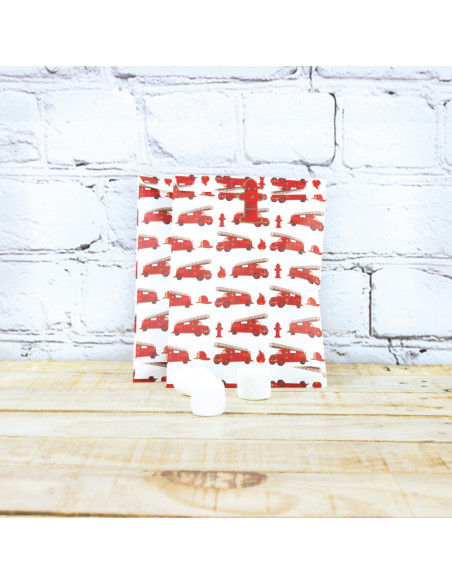Pochettes papier pompier x 8pcs