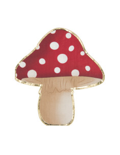 Serviettes champignons x 16