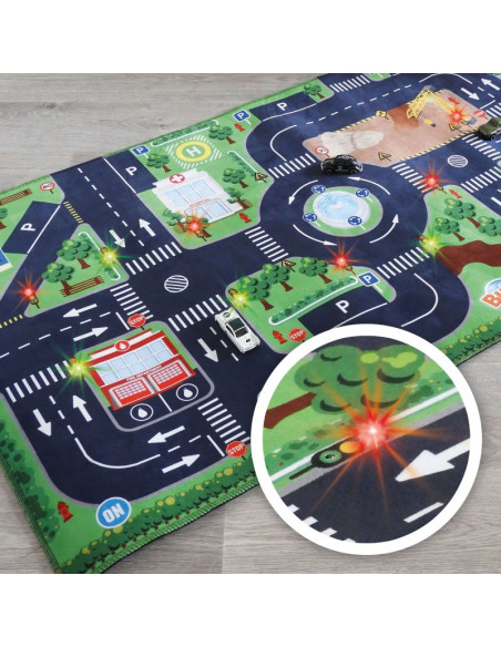 Tapis voiture lumineux - Buki