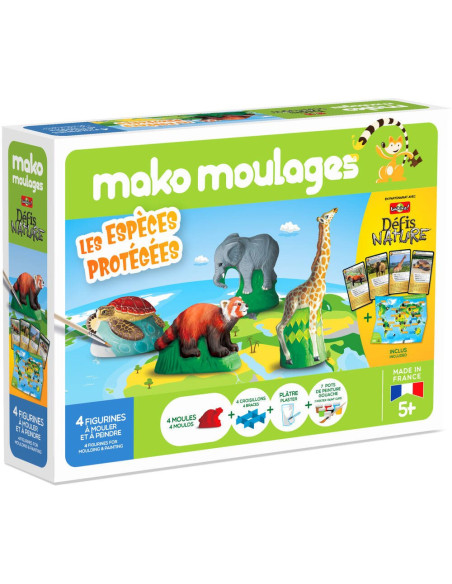 Mako moulages "les espèces protégées 2"