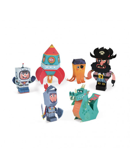 FIGURINES PAPER TOYS AVENTURE