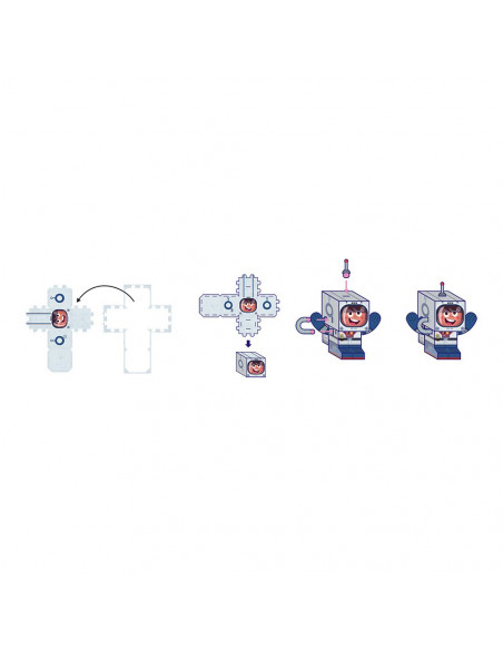FIGURINES PAPER TOYS AVENTURE