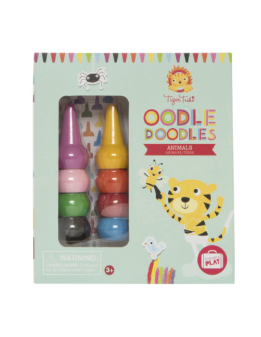Oodle doodle crayon set - animals