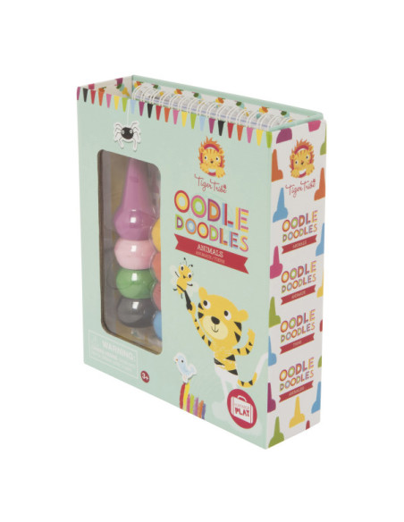 Oodle doodle crayon set - animals