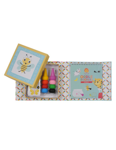 Oodle doodle crayon set - animals