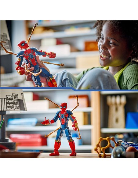LEGO®MARVEL SUPER HEROES 76298 - FIGURINE D'IRON SPIDER MAN
