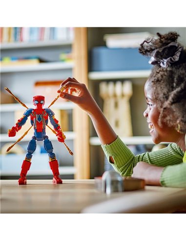 LEGO®MARVEL SUPER HEROES 76298 - FIGURINE D'IRON SPIDER MAN