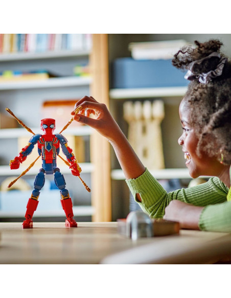 LEGO®MARVEL SUPER HEROES 76298 - FIGURINE D'IRON SPIDER MAN