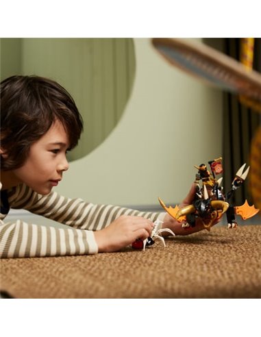 LEGO®NINJAGO® 71782 -LE DRAGON DE TERRE DE COLE - EVOLUTION