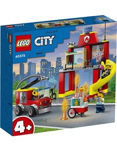 LEGO®CITY 60375 - LA CASERNE ET LE CAMION DES POMPIERS 2